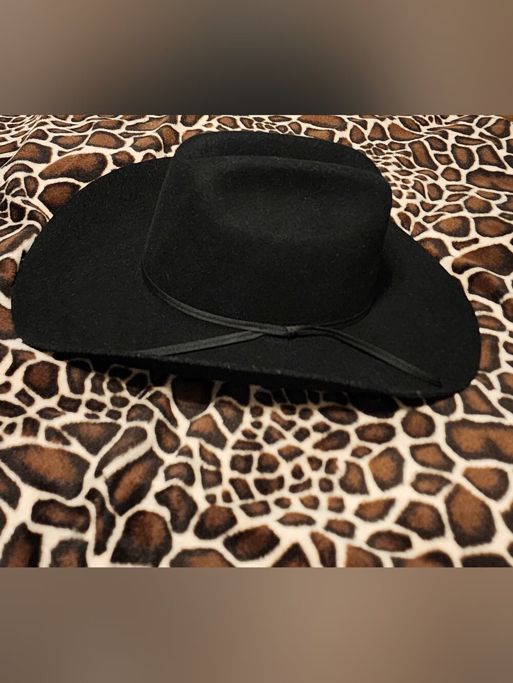 Cody James 3X Wool Black Cowboy Hat 7 1/8